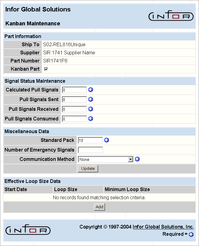 Kanban Maintenance